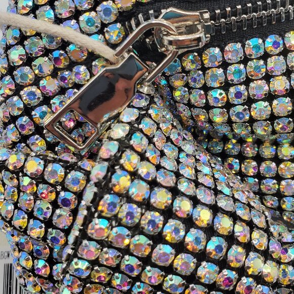 Women's Bling Evening Bag with Knot Handle - Picture 8 of 8